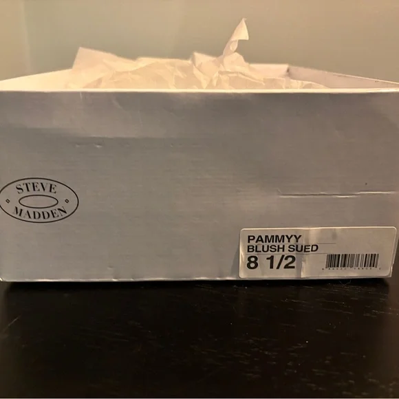 Steve Madden Pammyy Blush Suede Platform Wedges - Picture 14 of 14